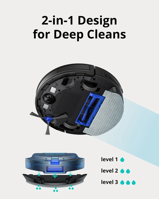 Eufy RoboVac G40 Hybrid afbeelding 5