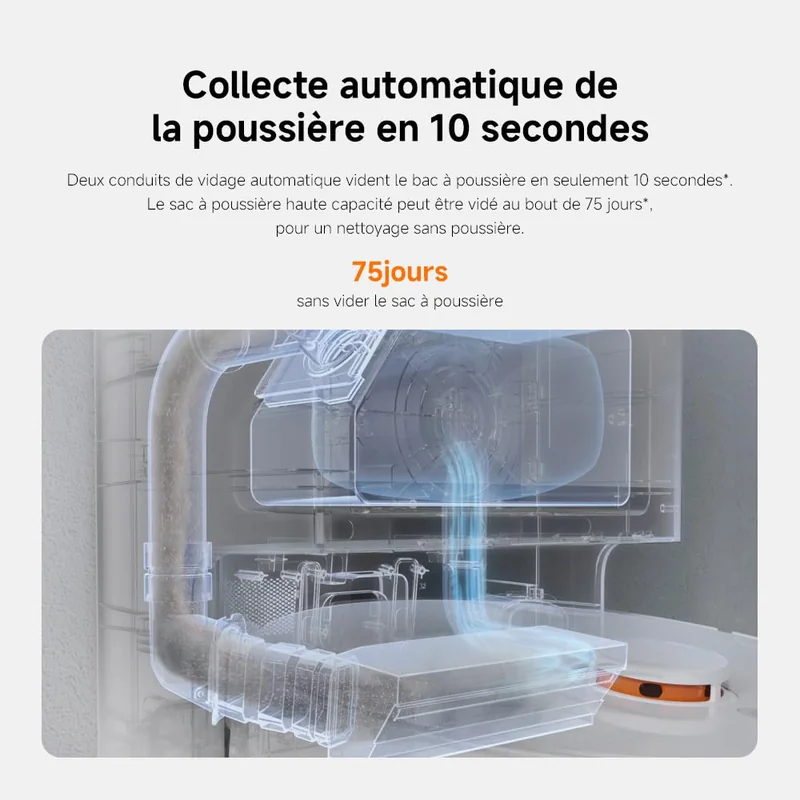 Xiaomi Robot Vacuum X20+ EU afbeelding 4